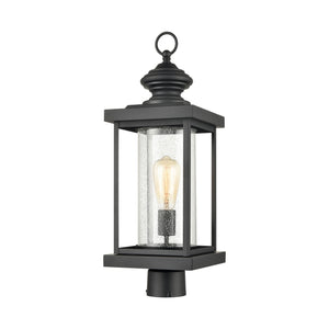 Minersville 23'' High 1-Light Outdoor Post Light - Matte Black 45454/1 Elk Lighting