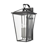 Main Street 28'' High 4-Light Outdoor Sconce - Black 45476/4 Elk Lighting