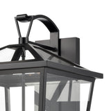 Main Street 28'' High 4-Light Outdoor Sconce - Black 45476/4 Elk Lighting