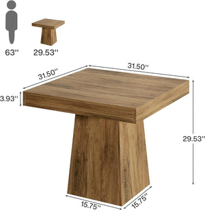 English Elm 2-tier Round Coffee Table Engineered Wood Top Arc Steel Legs Living Room Accent T3971P453268