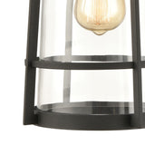 Crofton 15'' High 1-Light Outdoor Sconce - Charcoal 45491/1 Elk Lighting