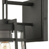 Crofton 15'' High 1-Light Outdoor Sconce - Charcoal 45491/1 Elk Lighting