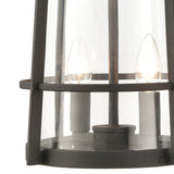 Crofton 19'' High 2-Light Outdoor Sconce - Charcoal 45492/2 Elk Lighting