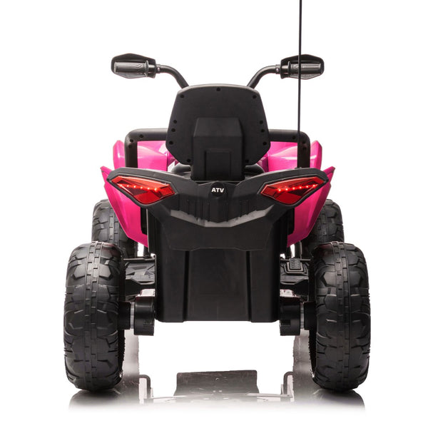 English Elm 24v Kids Electric Atv Xxxl Off-road Ride on with Parental Remote and Shock Absorbers W1578P352120