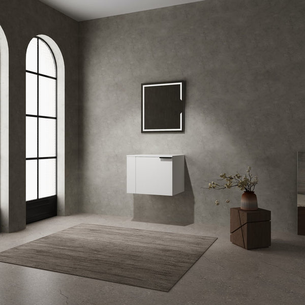 English Elm 24" Modern Bathroom Vanity Cabinet For Large Spaces - Stylish Storage & Customizable Sink Options W1972P204942