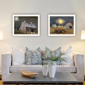 English Elm Trendy Decor 4u Autumn Moonlit Two Panel Framed Art Set for Bedroom Living Room B067P254089