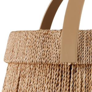 Parnell Pendant Light - Elegant Modern Design with Kraft Paper Twine and Frosted Glass Glow