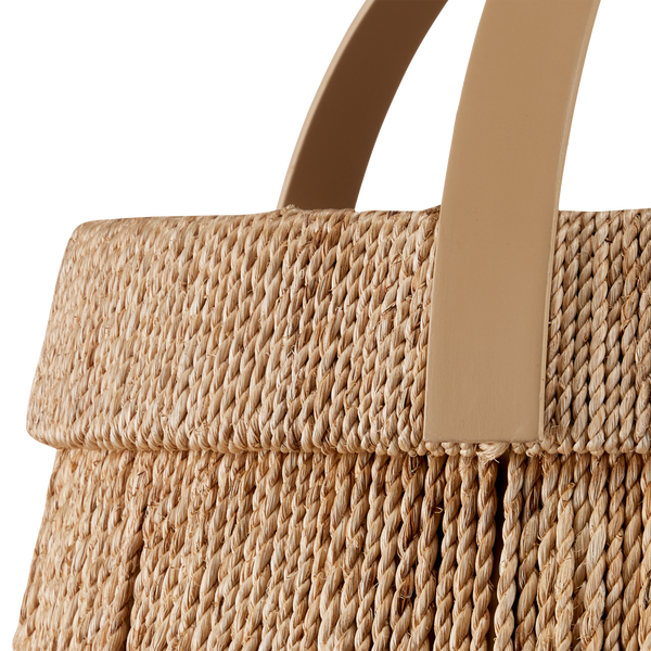 Parnell Pendant Light - Elegant Modern Design with Kraft Paper Twine and Frosted Glass Glow