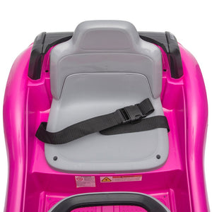 English Elm 12v Licensed Volkswagen Beetle Ride on Car with Remote Control and Suspension for Kids Pink W1578P416240