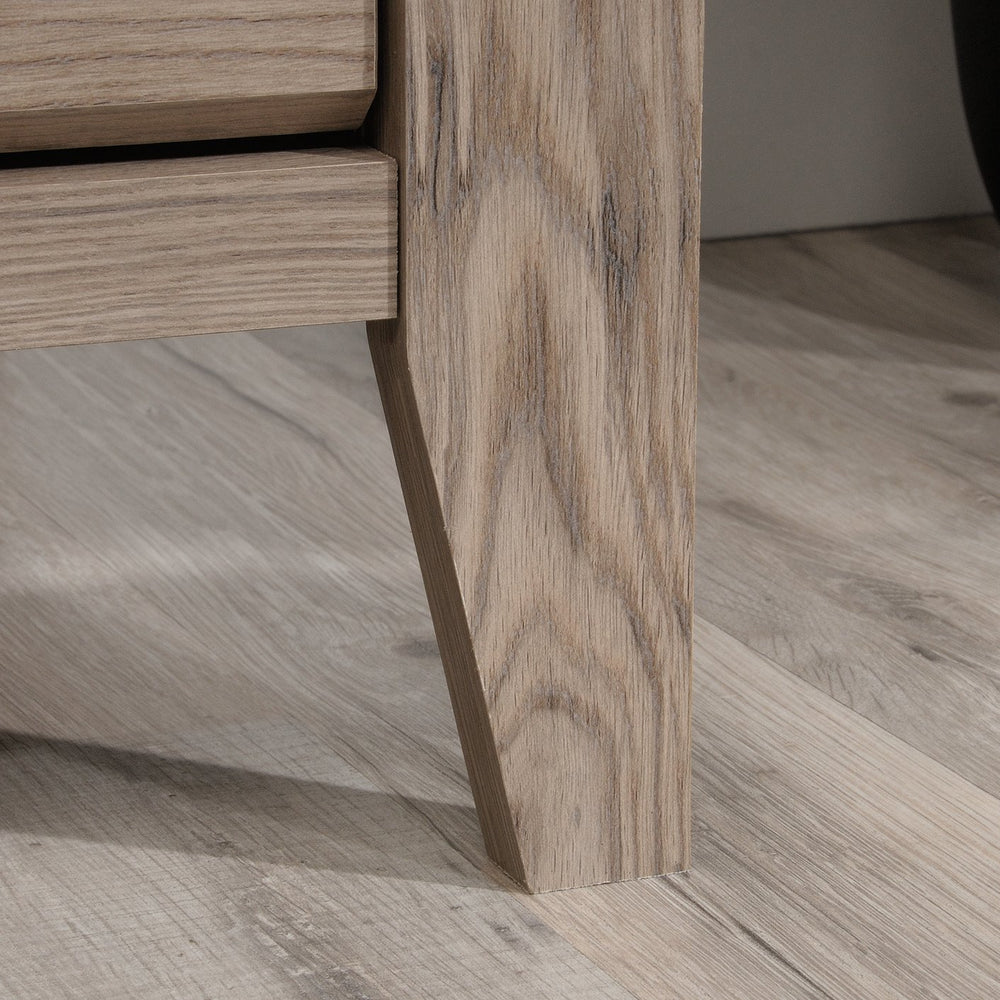 English Elm Dresser, Stylish Brown Finish With Ample Storage, Smooth Glides & Compact Design For Any Room B356P402691