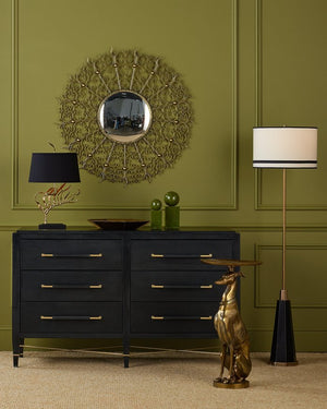 Currey & Company Latissima Table Lamp - Sculptural Brass Design With Kelp-inspired Elegance And Warm Ambient Glow Black Brass ,Cast Aluminum ,Iron 6000-1046-currey-company