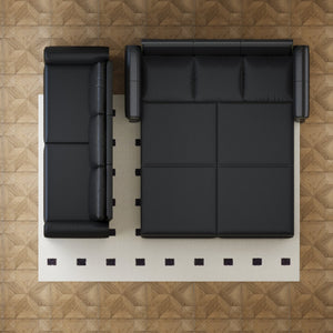 English Elm Chesterfield Sofa: 3-In-1 Faux Leather Convertible Sleeper Bed With Nailhead Trim, Perfect For Any Room W1885S00094