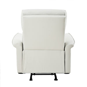 English Elm 270° Swivel Power Recliner Velvet Glider Rocker with Usb Ports for Living Room W1028S00063