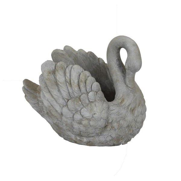 English Elm Lyna Glossy Ceramic Planter Set Speckled Glaze Rounded Form for Indoor Shelves B056P416937