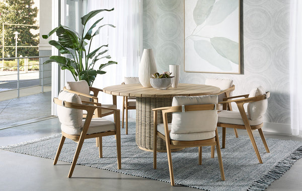 Sunpan Lindau Hand-Woven Rug - Sustainable Teal Beauty Crafted from Recycled PET Yarn by Skilled Artisans 9' X 12'