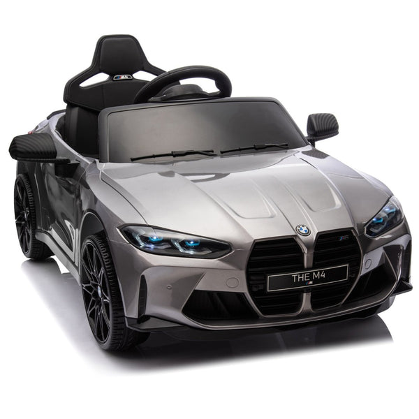 English Elm Bmw M4 Licensed 24v Kids Ride on Car with Remote Control Dual Motors and Led Lights W1578P342138