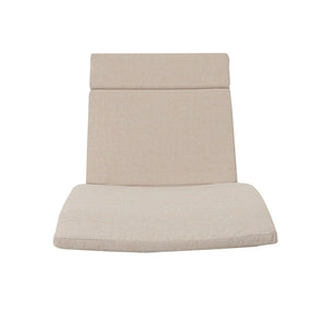 English Elm Christopher Knight Home® - 52005.00Cush-Tbge Stylish Outdoor Chaise Lounge Cushion In Textured Beige For Ultimate Comfort & Fit N775P230263B