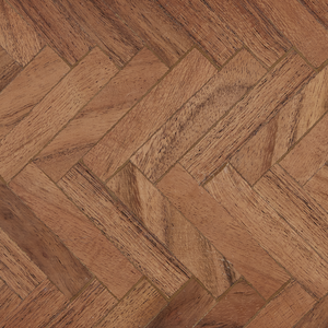 Alfeo Wood Box Set of 2 - Artisan Herringbone Patterned Decorative Storage, Unique Natural Finish