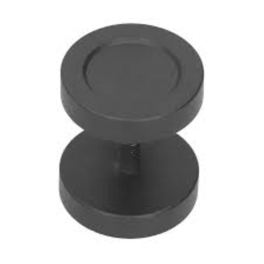 English Elm Anti-jump Knobs and Rollers Hardware Kit Matte Black Sliding Shower Door Upgrade W1573S00054