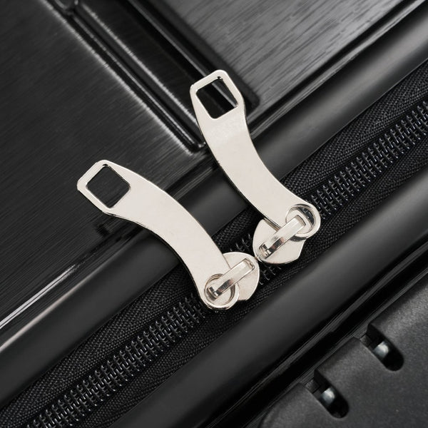 English Elm Hardshell 3 Piece Travel Set with Spinner Wheels Abs Pc Suitcase for Easy Airport Rolling N730P245304B