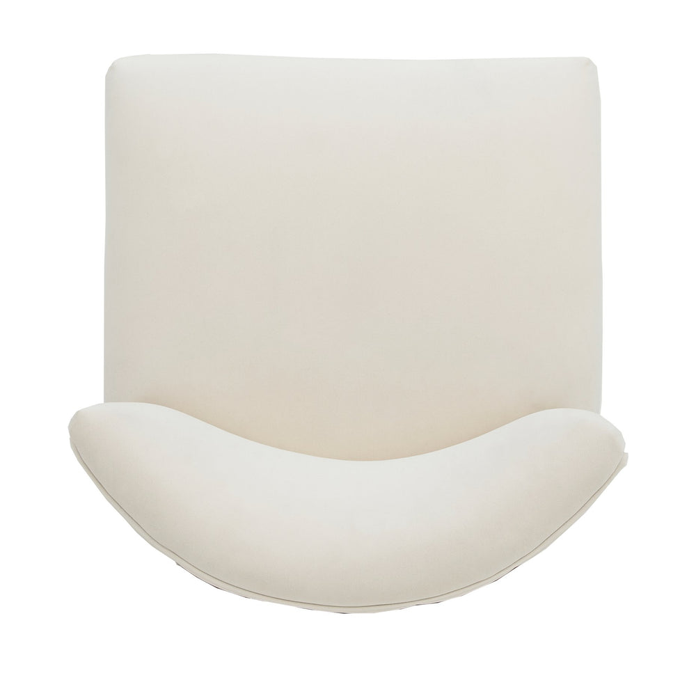 English Elm Christopher Knight Home® - 27inch-counterstool, modern rubberwood frame with light fabric upholstery, gold circular footrest accent Beige N780P224409B