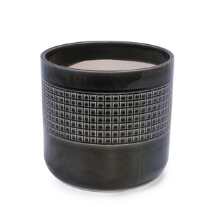 English Elm 3 Pieces Ceramic Flowerpot Set - Modern Handcrafted Planters For Indoor/Outdoor Elegance & Style W3273P322258