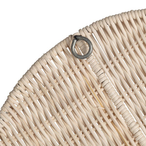 Crestview Collection 33.25"H Wicker Wall Decor - Elegant 2' Accent Piece For Stylish Home Interiors - Crestview Design   Cvbzwf161b