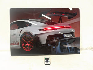 English Elm 24X16 Inches Sports Car Led Wall Art – Illuminated Acrylic Picture With Remote For Modern Decor T3976P383255