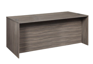 OSP Home Furnishings Napa Modular Office Desk Shell with Spacious Work Surface for Modern Workspaces 71X36 NAP-01-URB