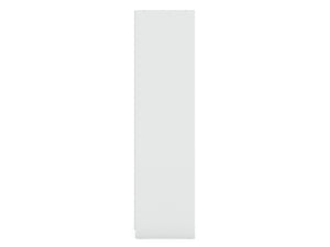 English Elm Gramercy 82" Wardrobe Organizer with Soft-Close Doors, Aluminum Rods, Shelves & Center Drawers White B365S00001