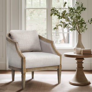 Martha Stewart Whitney Farm House Accent Chair MT100-0176 Natural