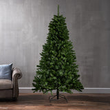 Christopher Knight Home® - Noble House - 7-foot Noble Fir Unlit Hinged Artificial Christmas Tree