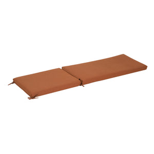 English Elm Christopher Knight Home® - Noah Outdoor Chaise Lounge Cushion - Bright Orange, Weather-Resistant, Durable Foam For Comfort N775P291468O