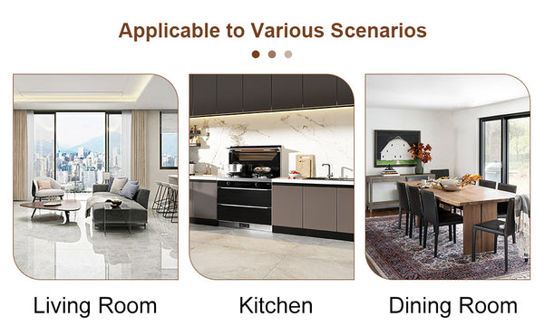 English Elm The modern Wood MDF & Tempered Glass Coffee Table with Dual Glass Sides, Sturdy Storage, Quick 10-15min Assembly W1151P183734