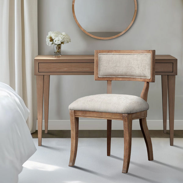 JLA Home Madison Park Signature - Upholstered Sculpted Split-Back Dining Chairs Set of 2 — Curved Wood Frame, Padded Comfort, Versatile Use MPS100-0042