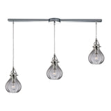 Danica 36'' Wide 3-Light Slim Linear Pendant - Polished Chrome 46014/3L Elk Lighting