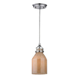 Danica 5'' Wide 1-Light Pendant - Amber 46029/1 Elk Lighting