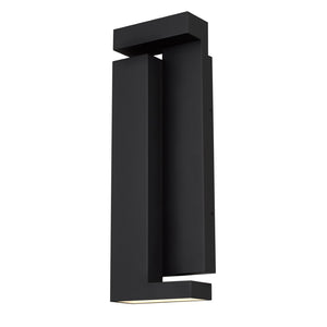 English Elm 18 Inch Led Wall Sconce Dimmable Selectable Color Temperature Silk Glass Diffuser B370P416465