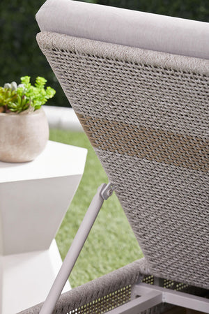 Essentials for Living Bento Nano-sealed Concrete Accent Table Hourglass Design for Indoor Outdoor Use 4610.IVO