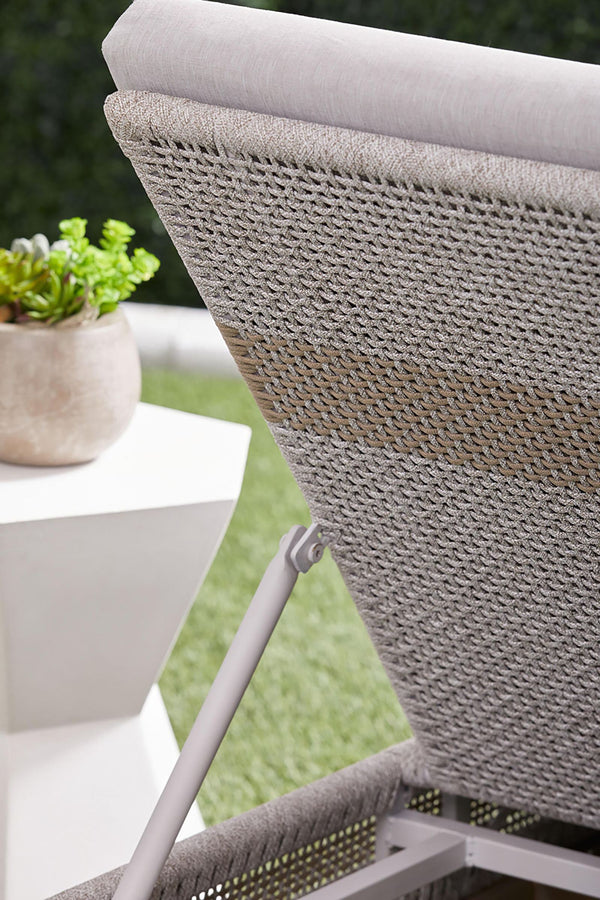 Essentials for Living Bento Nano-sealed Concrete Accent Table Hourglass Design for Indoor Outdoor Use 4610.IVO