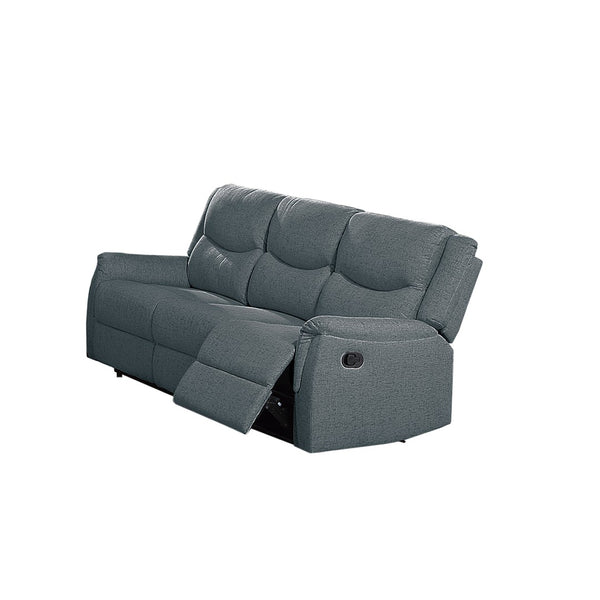 English Elm Recliner Sofa with Burlap Woven Fabric Plush Seating for Family Room Comfort B089P240481