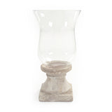Distressed Grey Candle Holder (4614M A292) Zentique