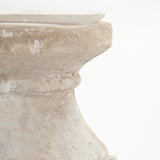 Distressed Grey Candle Holder (4614M A292) Zentique