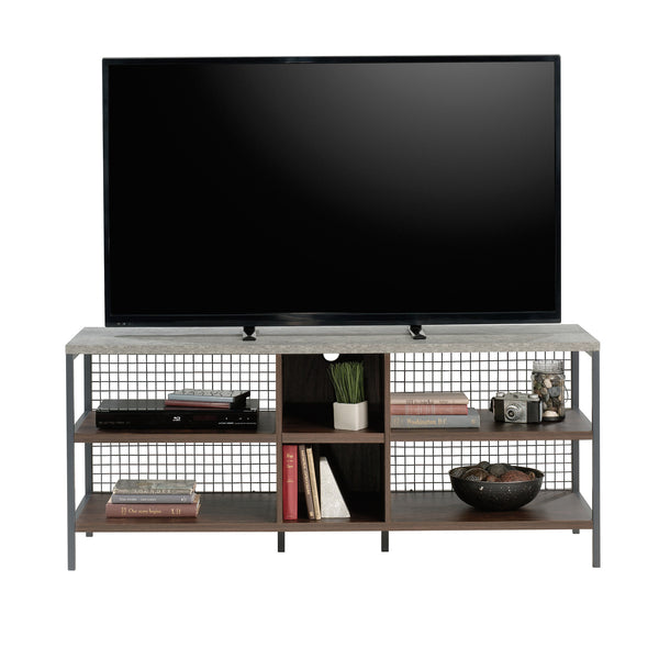 English Elm Credenza, Modern Brown Storage Solution For Tvs Up To 60", Stylish & Functional For Any Room B356P402736