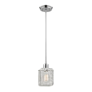 Watercube 5'' Wide 1-Light Mini Pendant - Polished Chrome 46181/1 Elk Lighting