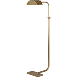 Robert Abbey Koleman Floor Lamp Aged Brass Metal Shade