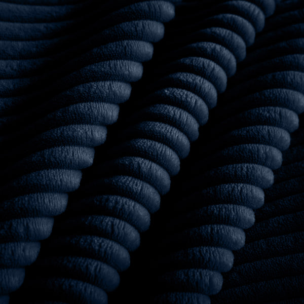 English Elm Corduroy L-Shaped Sectional Sofa With Storage Ottoman & 3 Pillows - Perfect For Small Spaces! W714S00651