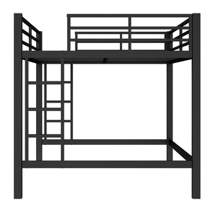 English Elm Queen Metal Loft Bed With Easy Climbing Ladder & Safety Guardrails – Perfect For Stylish Space-Saving! W1580S00341-GIGA