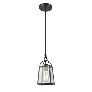 Barnside 5'' Wide 1-Light Mini Pendant - Oil Rubbed Bronze 46274/1 Elk Lighting