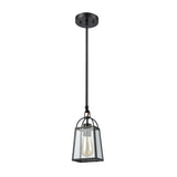 Barnside 5'' Wide 1-Light Mini Pendant - Oil Rubbed Bronze 46274/1 Elk Lighting